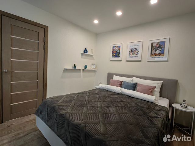 

1-к. квартира, 37 м², 2 кровати