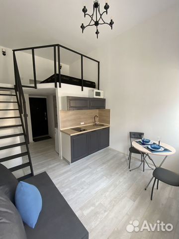 

Квартира-студия, 18 м², 2 кровати