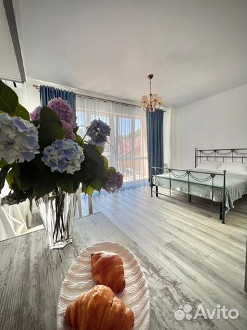 

Квартира-студия, 28 м², 1 кровать