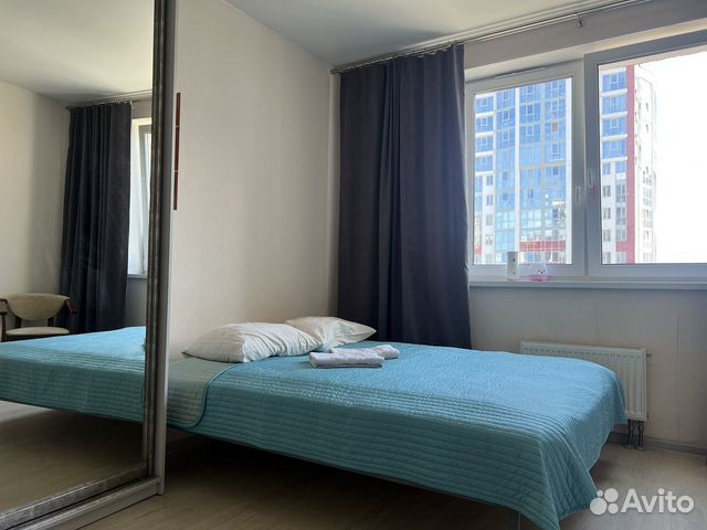 

1-к. квартира, 43 м², 1 кровать