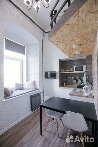 

Квартира-студия, 19 м², 2 кровати