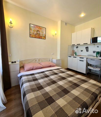 

Квартира-студия, 24 м², 3 кровати