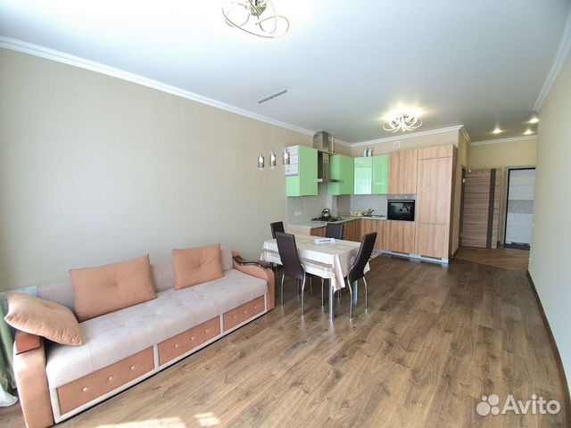

1-к. квартира, 58 м², 3 кровати