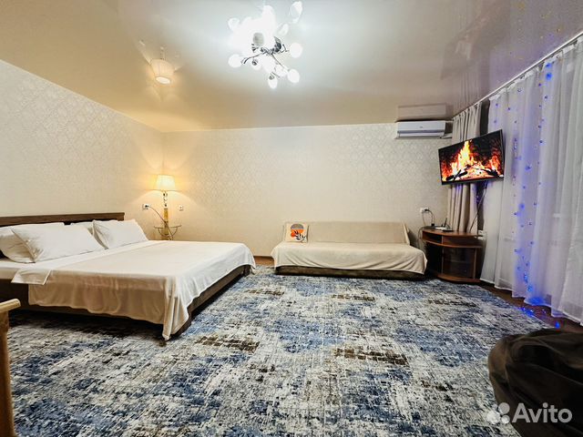 

1-к. квартира, 42 м², 2 кровати
