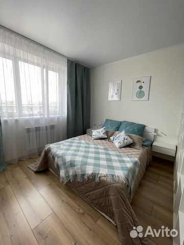 

1-к. квартира, 44 м², 2 кровати