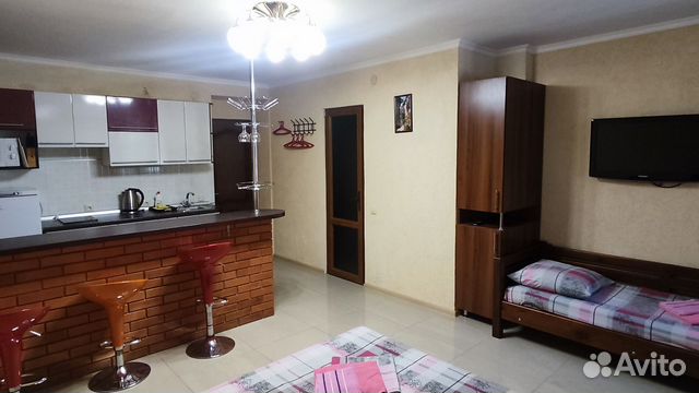 

Квартира-студия, 18 м², 2 кровати