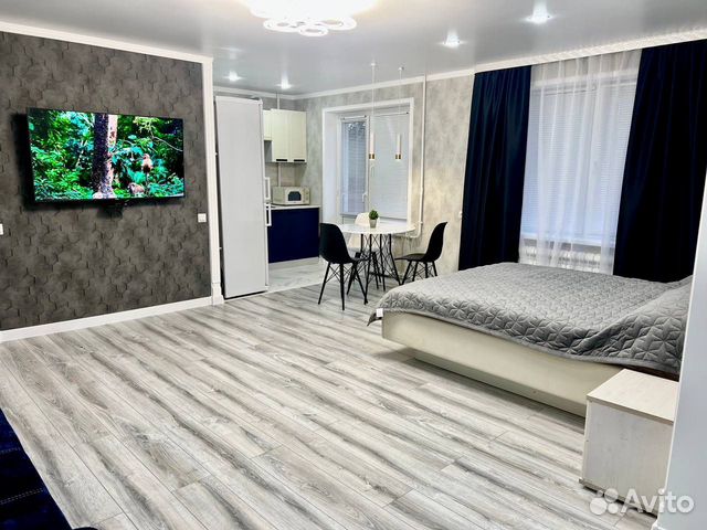 

Квартира-студия, 45 м², 2 кровати