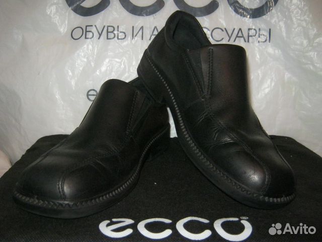 Ecco туфли - полуботинки 37