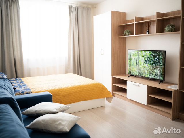 

1-к. квартира, 36,5 м², 2 кровати