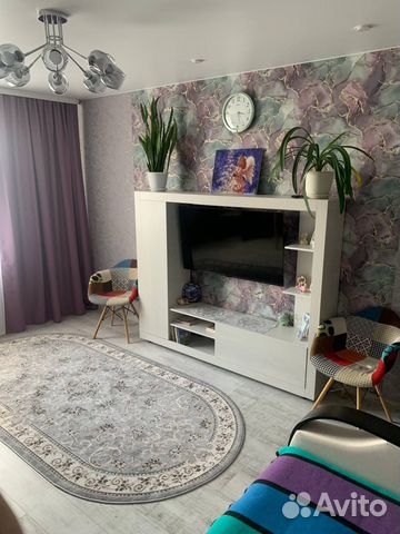 

1-к. квартира, 42 м², 2 кровати