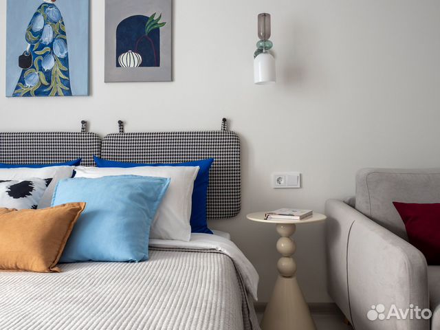 

Квартира-студия, 25 м², 2 кровати