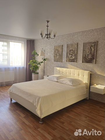 

1-к. квартира, 45 м², 2 кровати