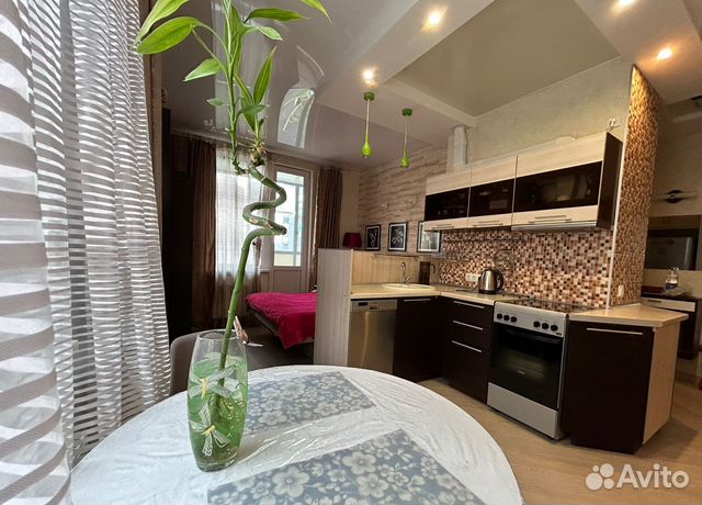 

Квартира-студия, 28 м², 2 кровати