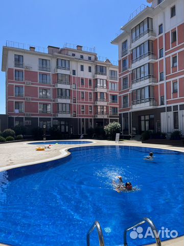 

Квартира-студия, 27 м², 2 кровати