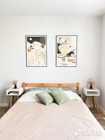 

Квартира-студия, 34 м², 4 кровати