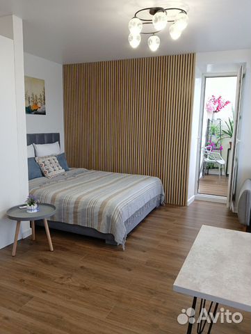 

Квартира-студия, 29 м², 2 кровати