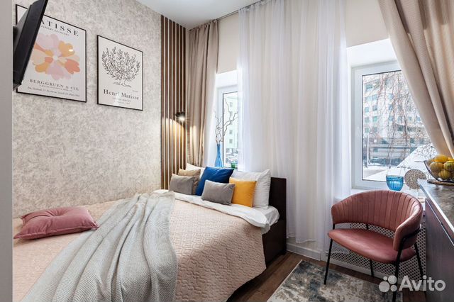 

Квартира-студия, 11,5 м², 1 кровать