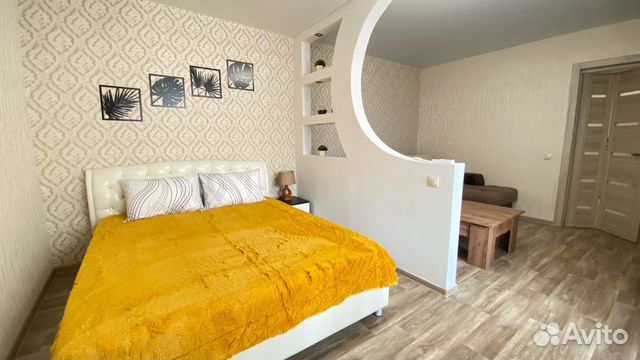 

1-к. квартира, 43,5 м², 2 кровати
