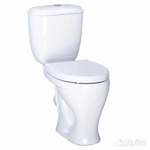 Унитаз компакт Воротынск белый+ сидение+ арматура