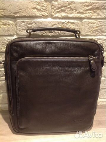 Сумка мужская из натуральной кожи