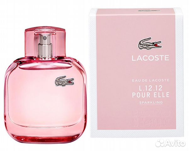 Духи Lacoste женские поло розовые