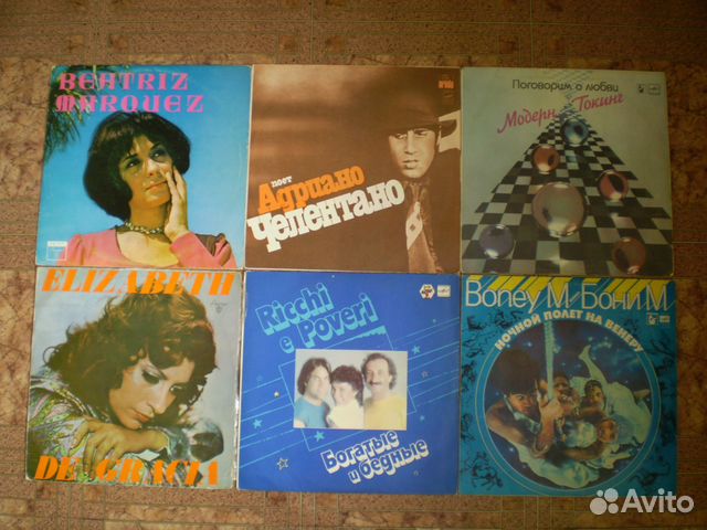 Продам пластинки классической и поп-музыки