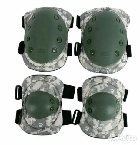 Комплект наколенники+налокотники Woodland и другие