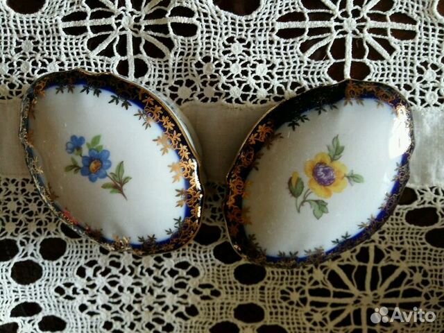 Шкатулка вазочка фарфор гдр подарок