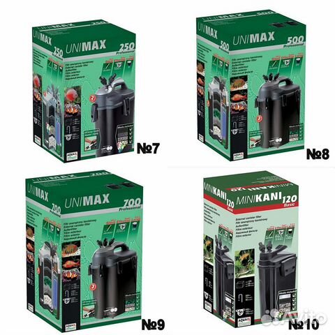 Внешний фильтр Fluval FX4 и FX6, Aquael, Sicce