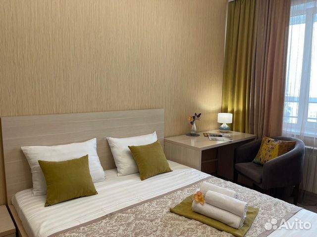 

1-к. квартира, 38 м², 2 кровати