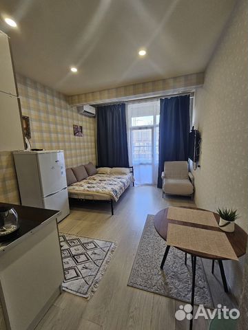 

Квартира-студия, 25 м², 2 кровати
