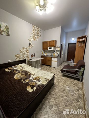 

Квартира-студия, 30 м², 3 кровати