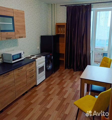 

1-к. квартира, 45 м², 2 кровати