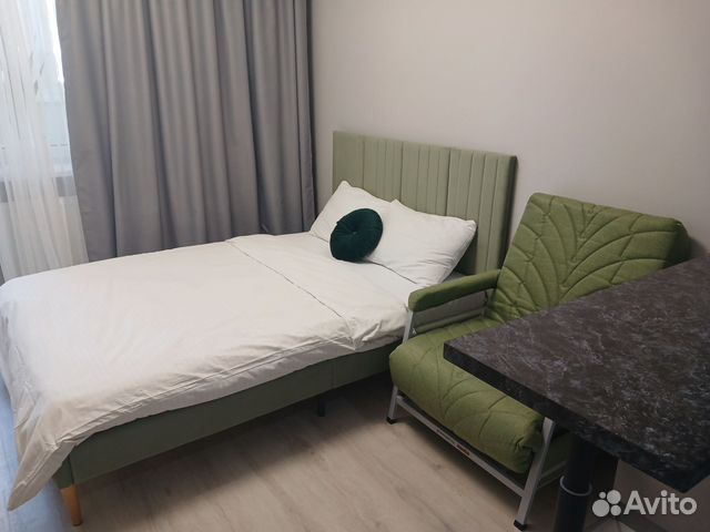 

Квартира-студия, 27 м², 2 кровати