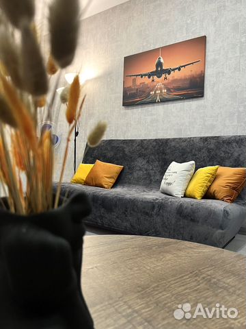 

1-к. квартира, 38 м², 2 кровати