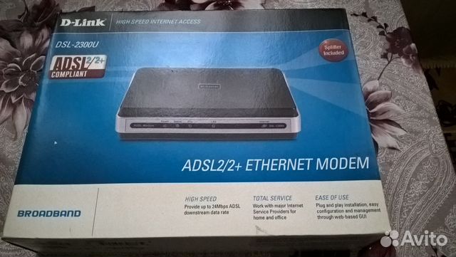 Модем D-link DSL-2300U