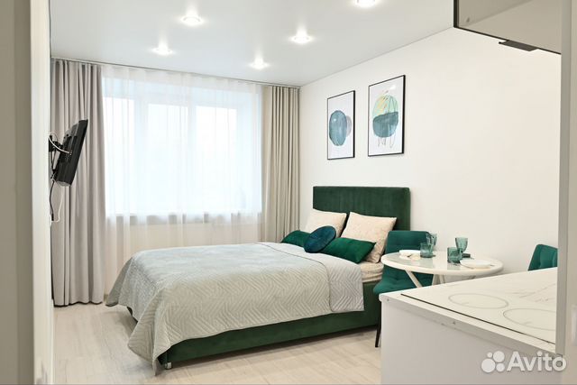 

Квартира-студия, 20 м², 1 кровать