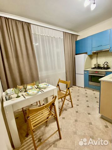 

1-к. квартира, 38 м², 2 кровати