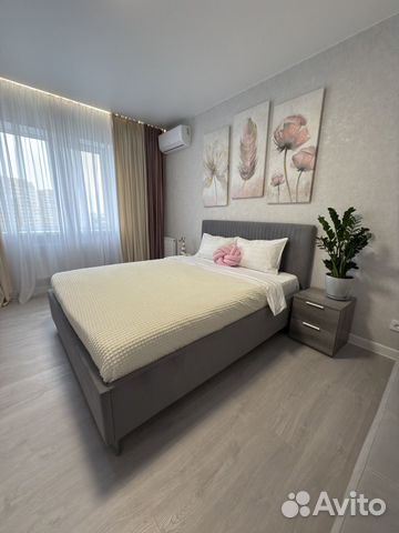 

1-к. квартира, 42 м², 2 кровати