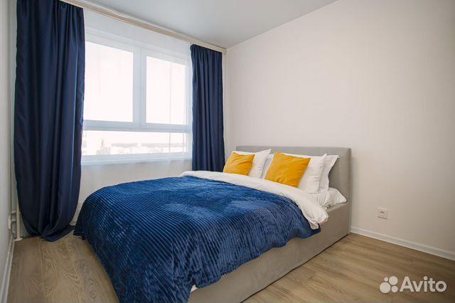 

1-к. квартира, 38 м², 2 кровати