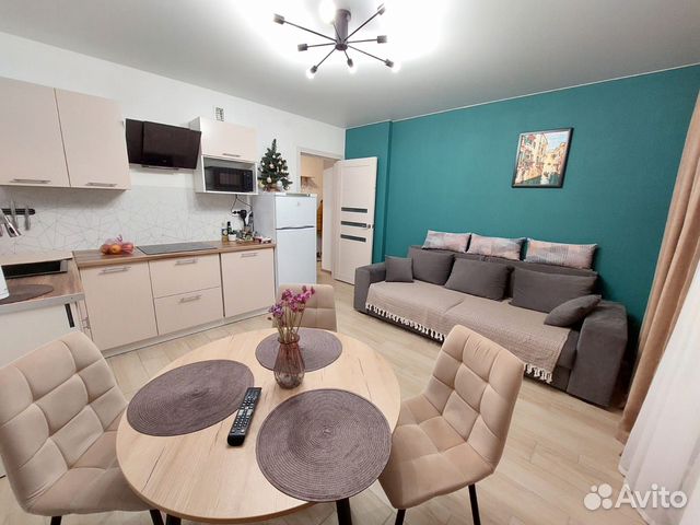 

1-к. квартира, 42 м², 2 кровати