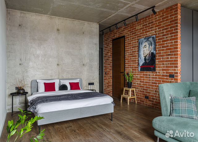 

Квартира-студия, 37 м², 2 кровати