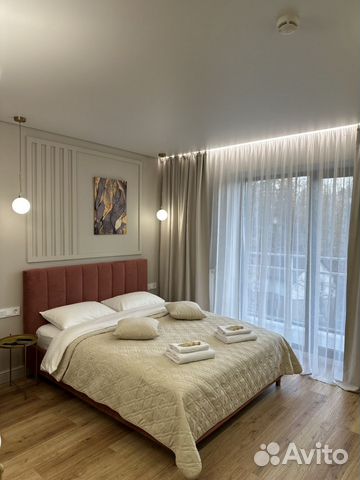 

Квартира-студия, 33 м², 2 кровати