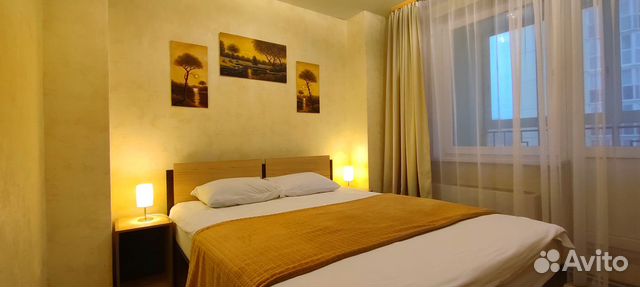 

2-к. квартира, 69,6 м², 2 кровати