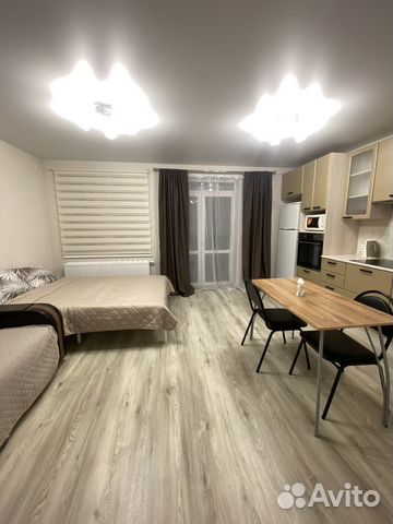 

Квартира-студия, 35 м², 2 кровати