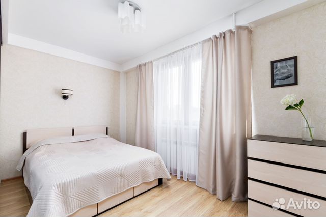 

1-к. квартира, 45 м², 2 кровати