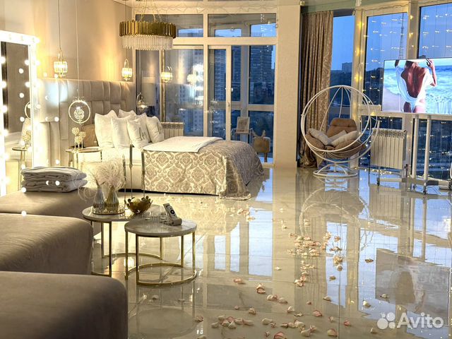 

Квартира-студия, 98 м², 4 кровати