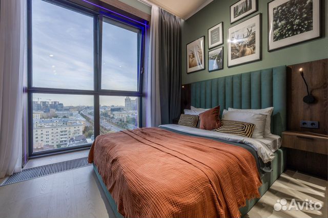 

Квартира-студия, 25 м², 2 кровати