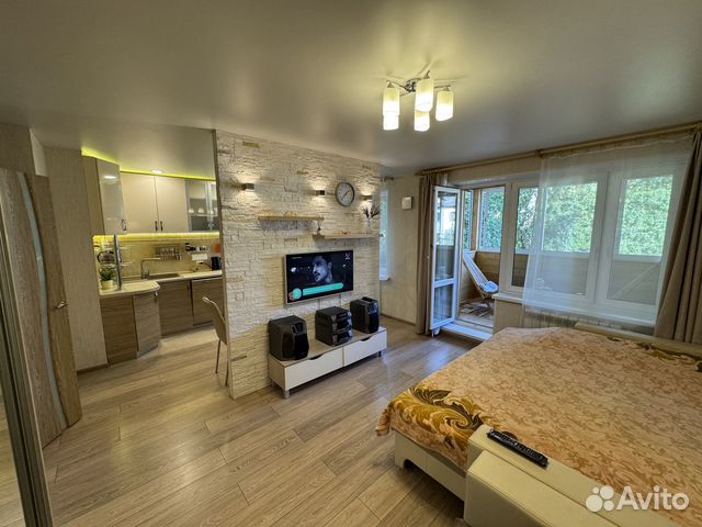 

Квартира-студия, 36 м², 2 кровати