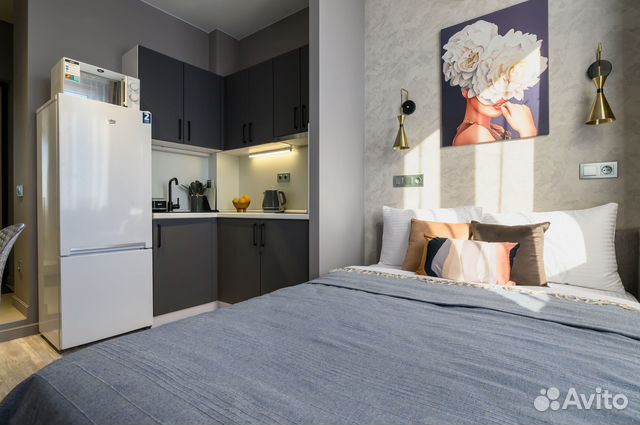 

Квартира-студия, 23 м², 1 кровать